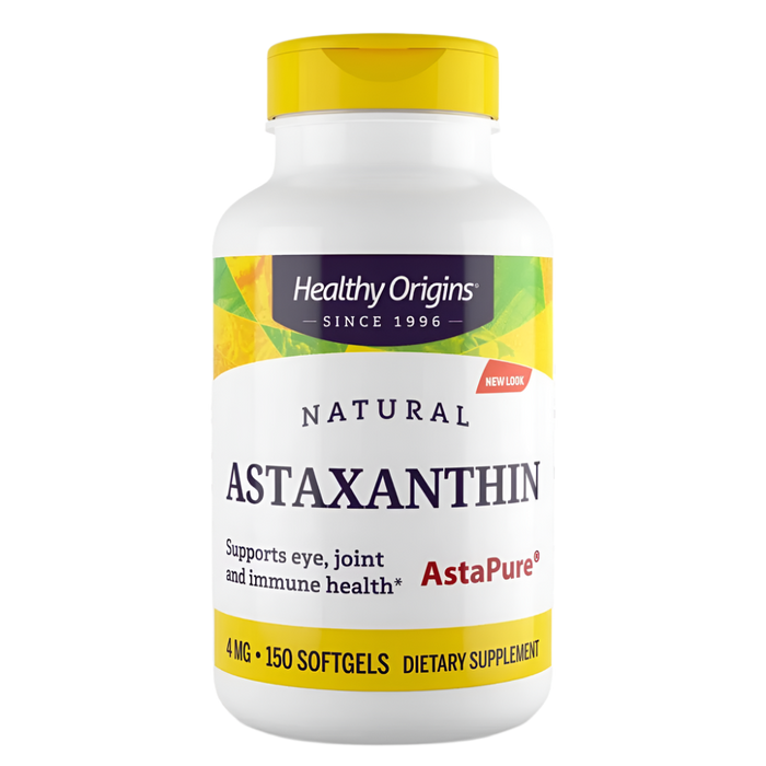 Healthy Origins Astaxanthin 4mg 150 Softgels