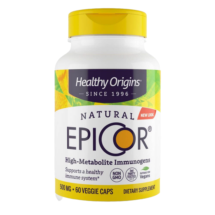 Healthy Origins Epicor 500 mg 60 Veggie Capsules