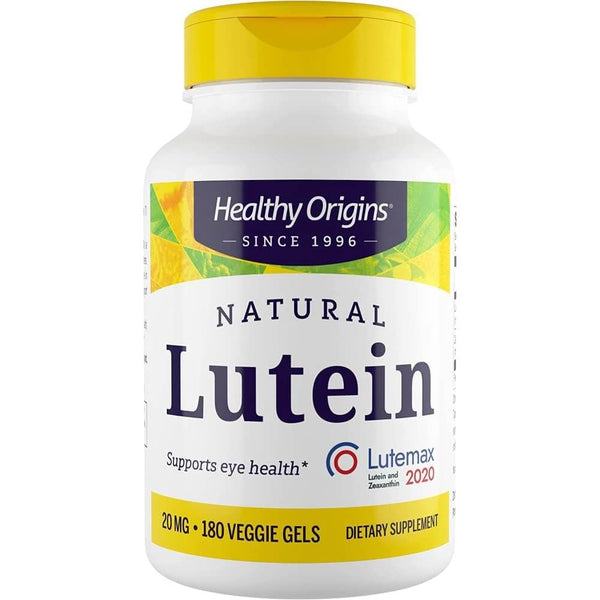 Healthy Origins Lutein 20mg 180 Veggie Softgels - Eyes & Vision at MySupplementShop by Healthy Origins