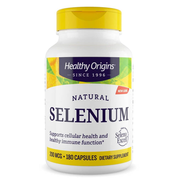 Healthy Origins Selenium 200mcg 180 Capsules | Premium Supplements at MYSUPPLEMENTSHOP