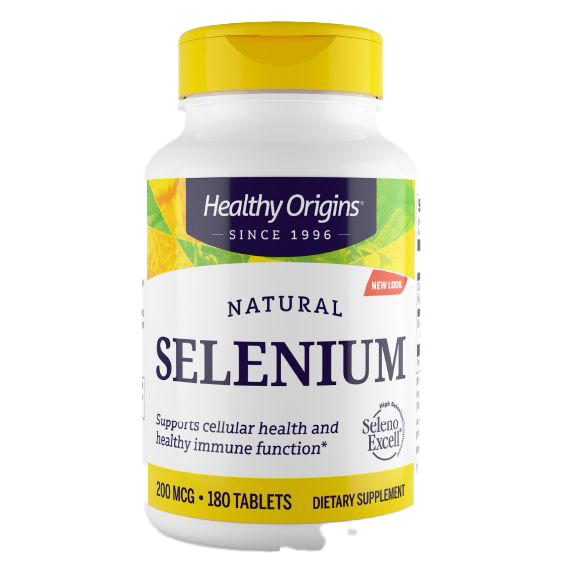 Healthy Origins Selenium 200mcg 180 Tablets