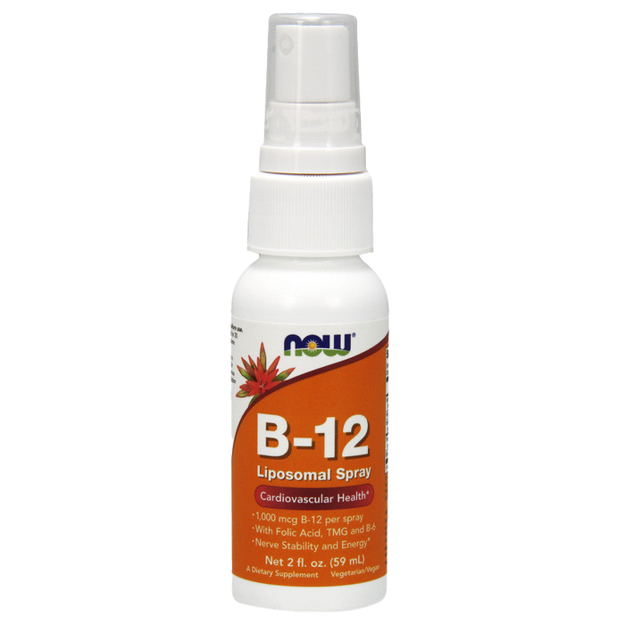 NOW Foods Vitamin B-12, Liposomal Spray - 59 ml.