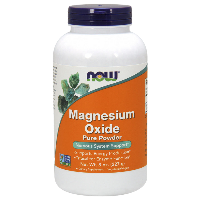 NOW Foods Magnesium Oxide, Pure Powder - 227g