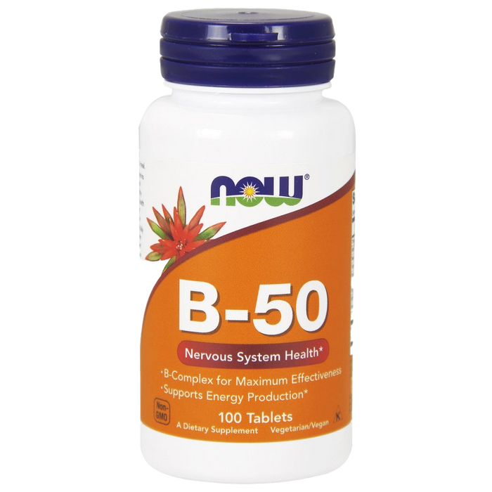 NOW Foods Vitamin B-50 - 100 tablets