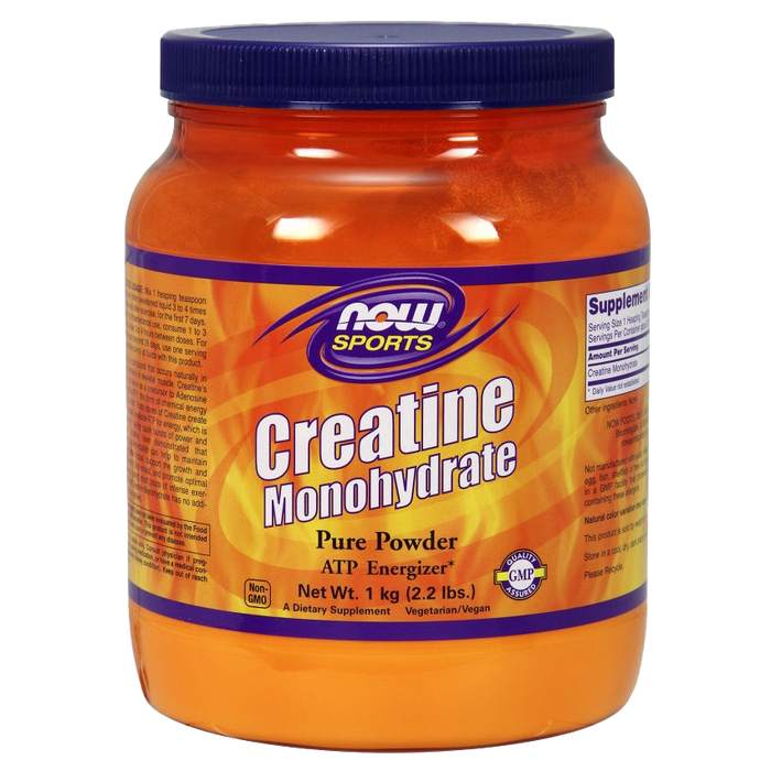 NOW Foods Creatine Monohydrate, Pure Powder 1000g