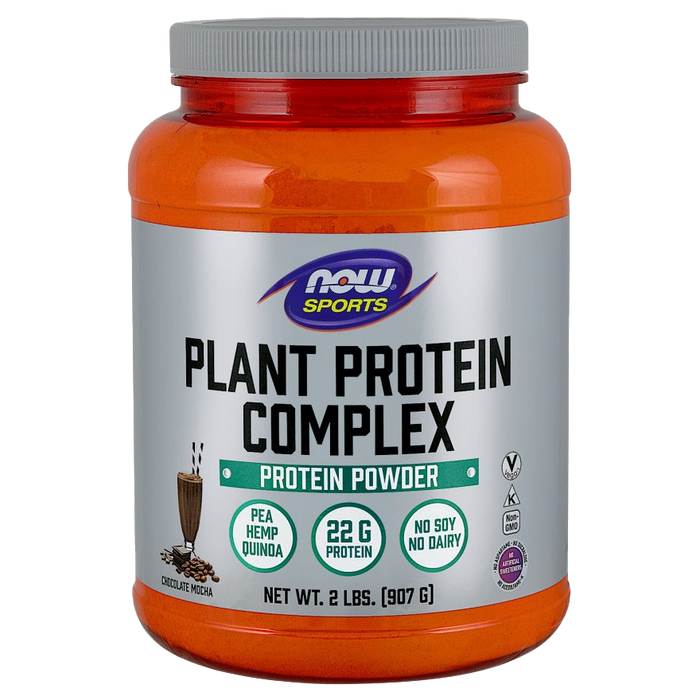 NOW Foods Plant Protein Complex, Chocolate Mocha - 907g