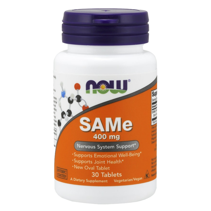 NOW Foods SAMe, 400mg - 30 tabs