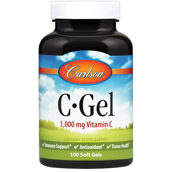 Carlson Labs C-Gel, 1000mg - 100 softgels