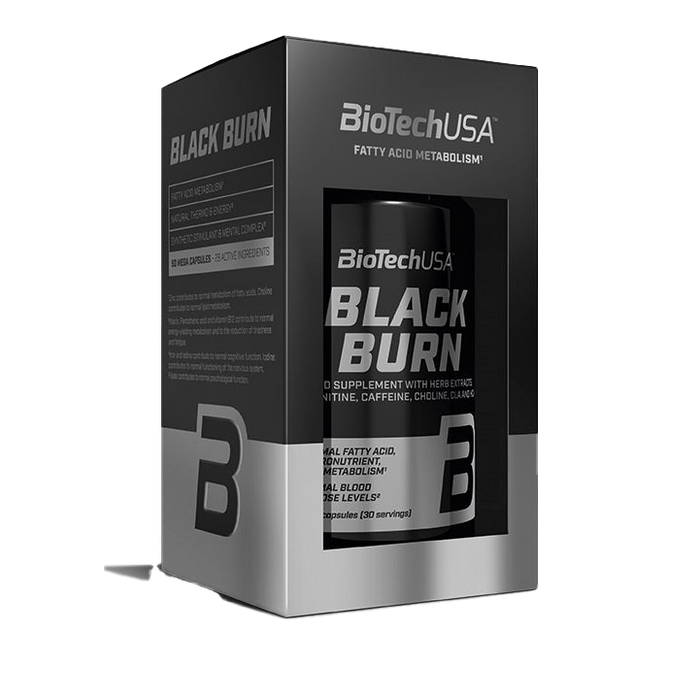 BioTechUSA Black Burn - 90 mega caps