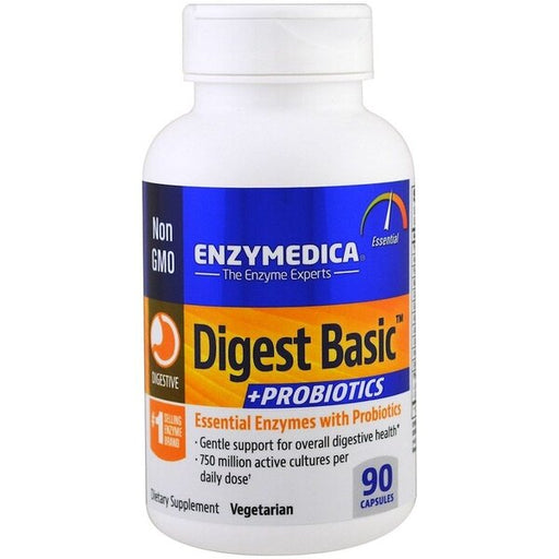 Enzymedica Digest Basic + Probiotics - 90 caps - Nutritional Supplement at MySupplementShop by Enzymedica