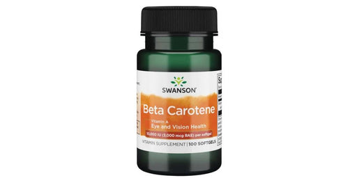 Swanson Beta-Carotene (Vitamin A), 10 000 IU - 250 softgels - Sports Supplements at MySupplementShop by Swanson