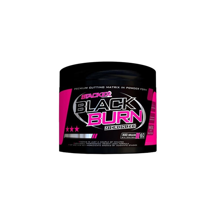 Stacker2 Europe Black Burn Micronized- 300 grams