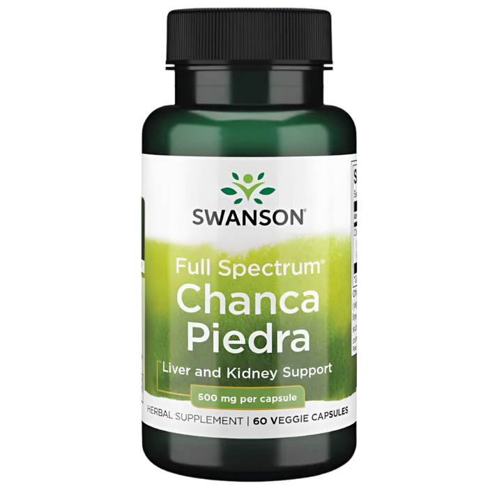 Swanson Chanca Piedra 500MG 60 Veg Capsules