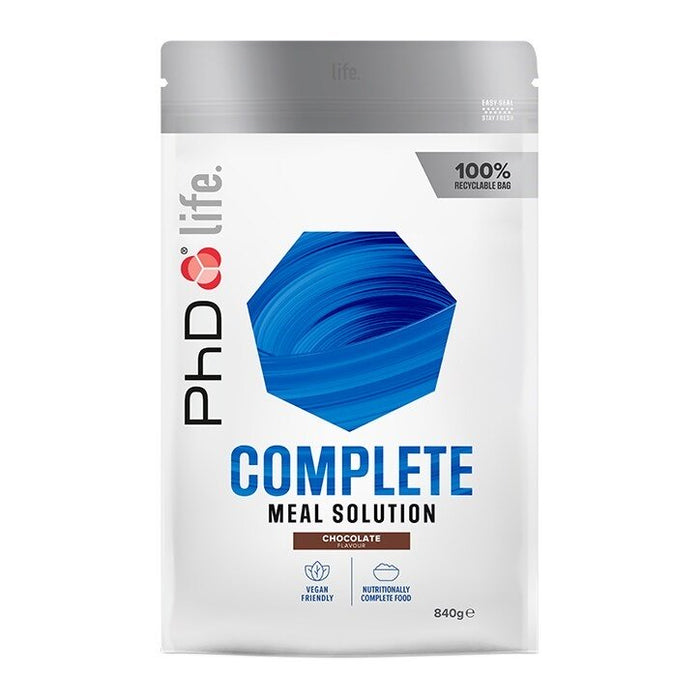 PhD Complete Meal Solution, Chocolate 840g - Health Foods at MySupplementShop by PhD