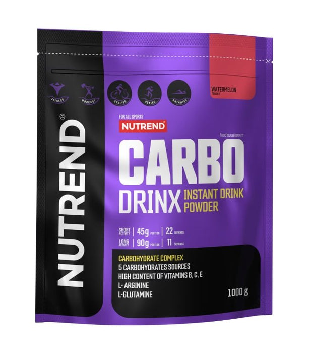 Nutrend Carbodrinx, Watermelon 1000g - Pre & Post Workout at MySupplementShop by Nutrend