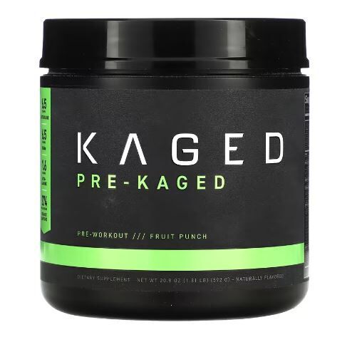 Kaged Muscle Pre-Kaged, Fruit Punch Best Value Nutritional Supplement at MYSUPPLEMENTSHOP.co.uk