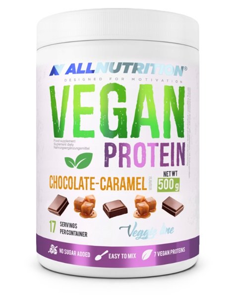 Allnutrition Vegan Protein - 500g - Protein Supplement Powder at MySupplementShop by Allnutrition