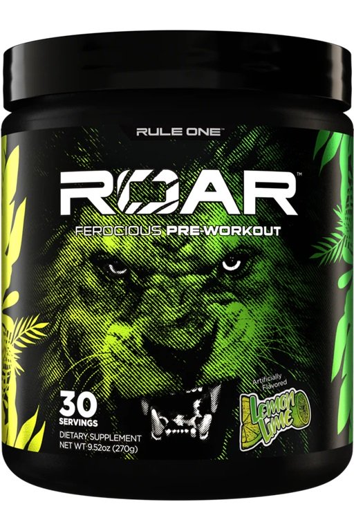 Rule One Roar, Lemon Lime - 270g Best Value Nutritional Supplement at MYSUPPLEMENTSHOP.co.uk