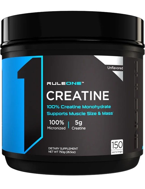 Rule One Creatine, Unflavored - 750g Best Value Sports Supplements at MYSUPPLEMENTSHOP.co.uk