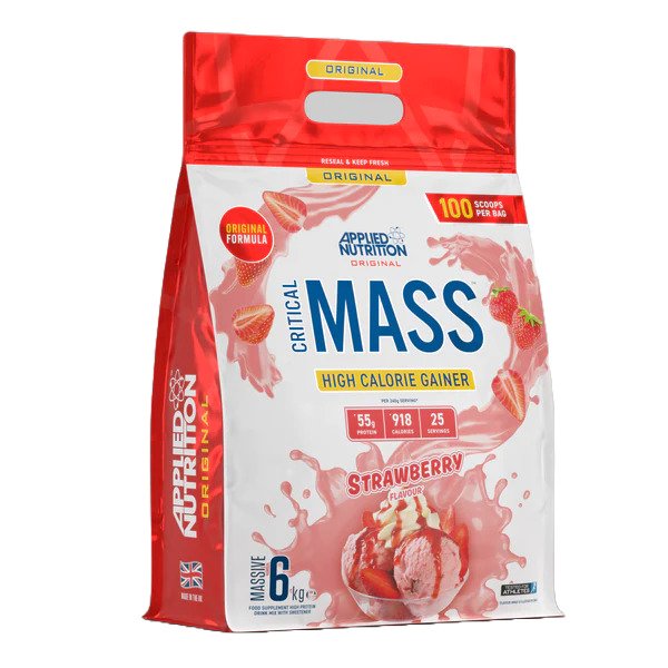 Applied Nutrition Critical Mass - Original, Strawberry - 6000g - Protein Blends at MySupplementShop by Applied Nutrition