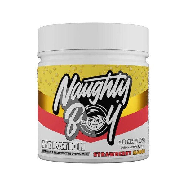 Hydration, Strawberry Mango - 255g - Recovery & Hydration Drinks at MySupplementShop by Naughty Boy