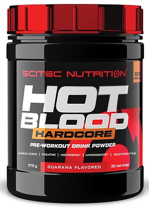 SciTec Hot Blood Hardcore, Guarana (EAN 5999100033122) - 375g