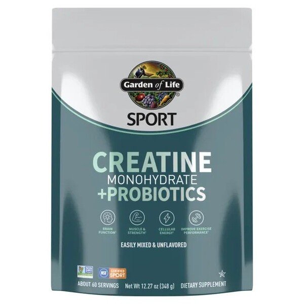 Sport Creatine Monohydrate + Probiotics - 348g - Default Title - Creatine Supplements at MySupplementShop by Garden of Life