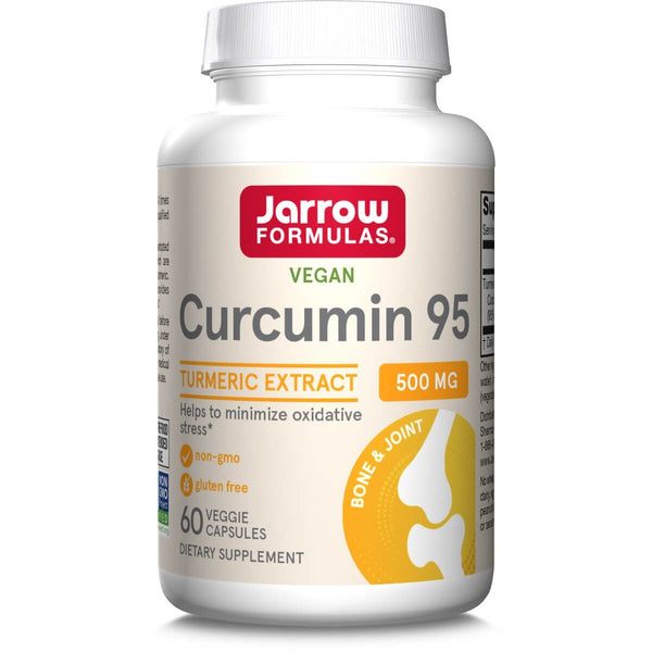 Jarrow Formulas Curcumin 95 500mg 60 Veggie Capsules | Premium Supplements at MYSUPPLEMENTSHOP