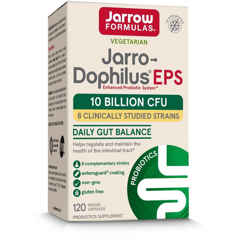 Jarrow Formulas Jarro-Dophilus EPS (Digestive Probiotic) 5 Billion CFU 120 Veggie Capsules | Premium Supplements at MYSUPPLEMENTSHOP