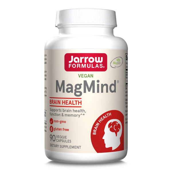 Jarrow Formulas MagMind (Magnesium L-Threonate) 90 Veggie Capsules - Vitamins & Minerals at MySupplementShop by Jarrow Formulas