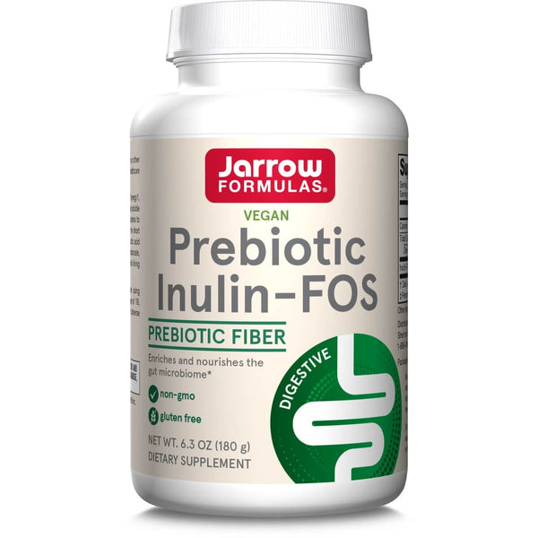 Jarrow Formulas Prebiotic Inulin-FOS 6.3oz (180g) | Premium Supplements at MYSUPPLEMENTSHOP