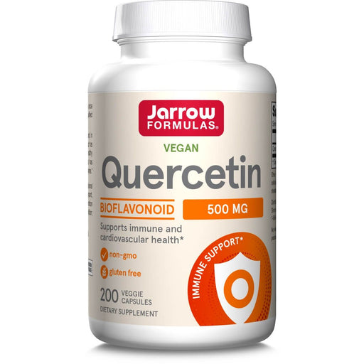 Jarrow Formulas Quercetin 500mg 200 Veggie Capsules | Premium Supplements at MYSUPPLEMENTSHOP