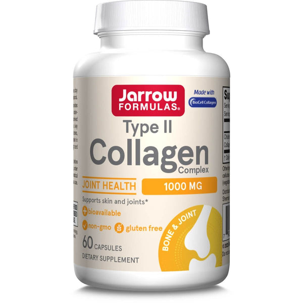 Jarrow Formulas Type II Collagen Complex 500mg 60 Capsules | Premium Supplements at MYSUPPLEMENTSHOP