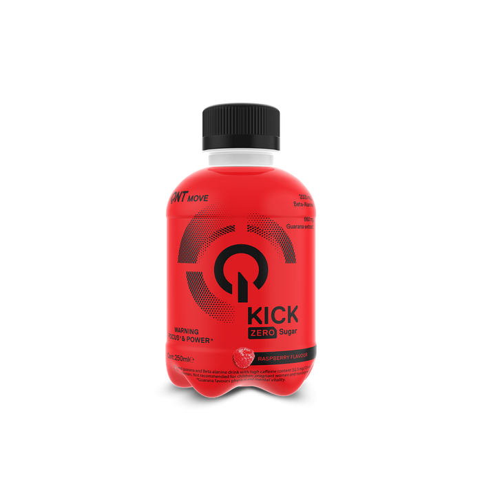 QNT Kick Pre Workout Energy drink 12 x 250ml