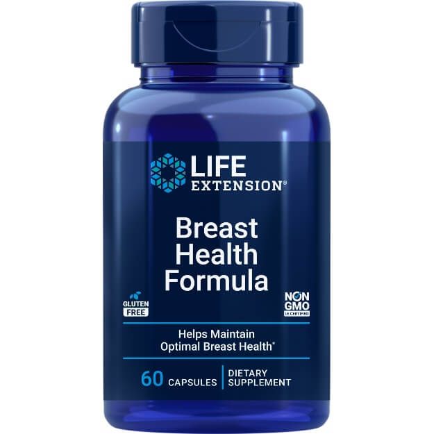 Life Extension Breast Health Formula 60 Capsules | Premium Supplements at MYSUPPLEMENTSHOP