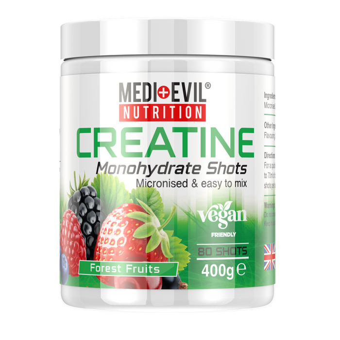 Medi-Evil Creatine 400g - Forest Fruits - Creatine Powder at MySupplementShop by Medi-Evil Nutrition