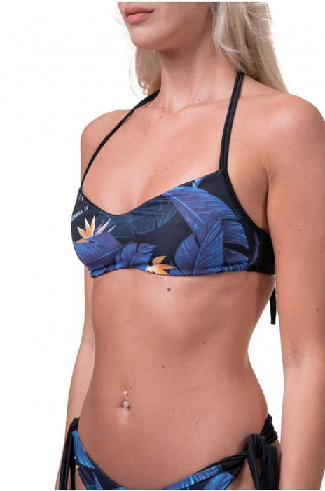 Nebbia Earth Powered Bikini Top 556 - Oean Blue