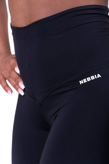 Nebbia High Waist Road Hero Biker Shorts 683 - Black