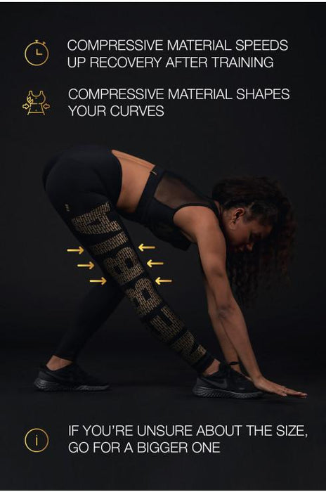 Nebbia Leggings Gold Classic 801 Black