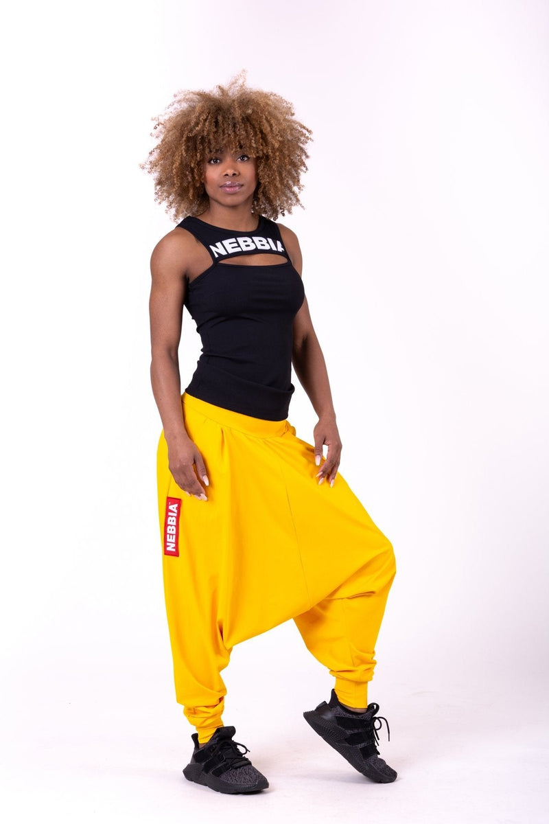 Nebbia Red Label Aladdins Pants 668 - Yellow