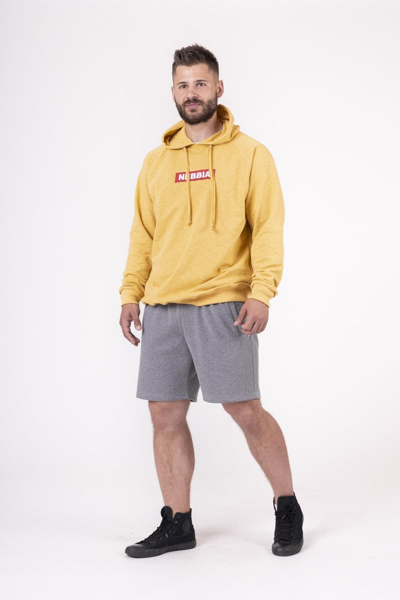 Nebbia Red Label Hoodie 149 - Mustard