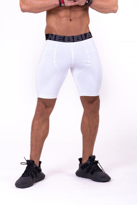 Nebbia Road Hero Biker Shorts 161 - White - XXL - Biker Shorts at MySupplementShop by Nebbia