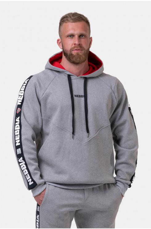 Nebbia Unlock The Champion Hoodie 194 Light Grey