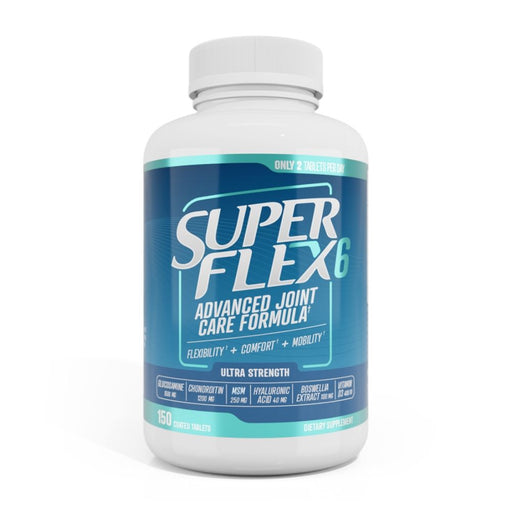 Newton Everett SUPERFLEX-6 Advanced Glucosamine Joint Care Complex 150 Tablets Best Value Joints & Bones at MYSUPPLEMENTSHOP.co.uk