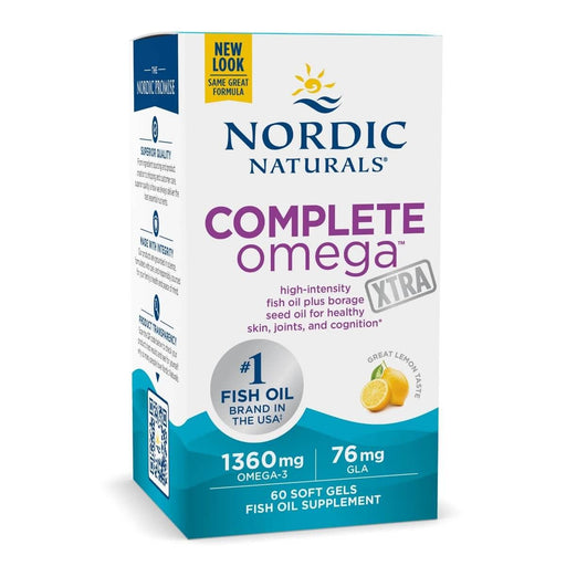 Nordic Naturals Complete Omega 3,6,9 Xtra 60 Softgels (Lemon) | Premium Supplements at MYSUPPLEMENTSHOP