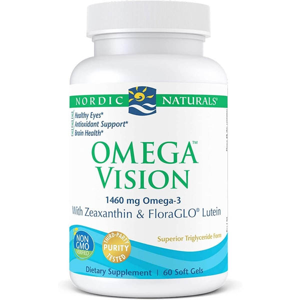 Nordic Naturals Omega Vision 1460mg 60 Softgels (Lemon) | Premium Supplements at MYSUPPLEMENTSHOP