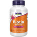 NOW Foods Biotin 5,000 mcg 120 Veg Capsules | Premium Supplements at MYSUPPLEMENTSHOP