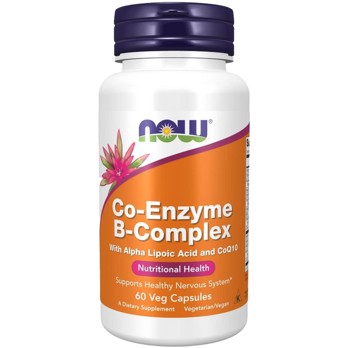 NOW Foods Co-Enzyme B Complex 60 Veg Capsules