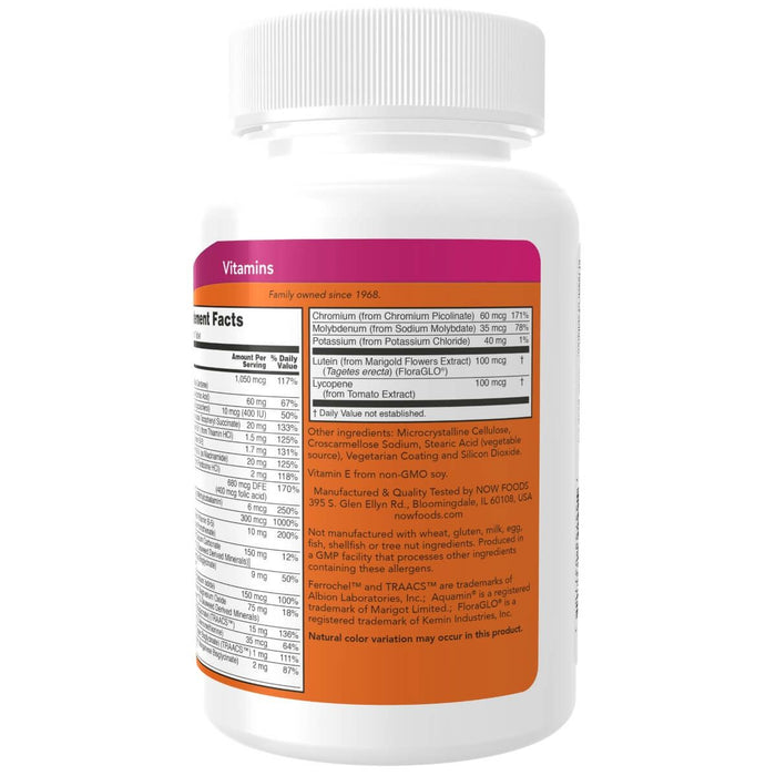 NOW Foods Daily Vits 100 Tablets | Premium Supplements at MYSUPPLEMENTSHOP