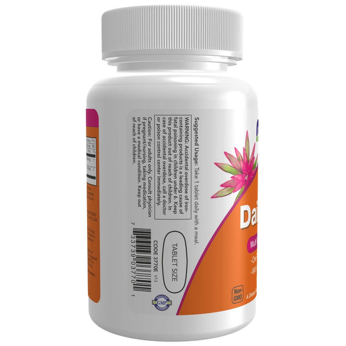 NOW Foods Daily Vits 100 Tablets | Premium Supplements at MYSUPPLEMENTSHOP